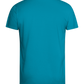 Retro F1 Design - Comfort men's fitted t-shirt_TURQUOISE_back