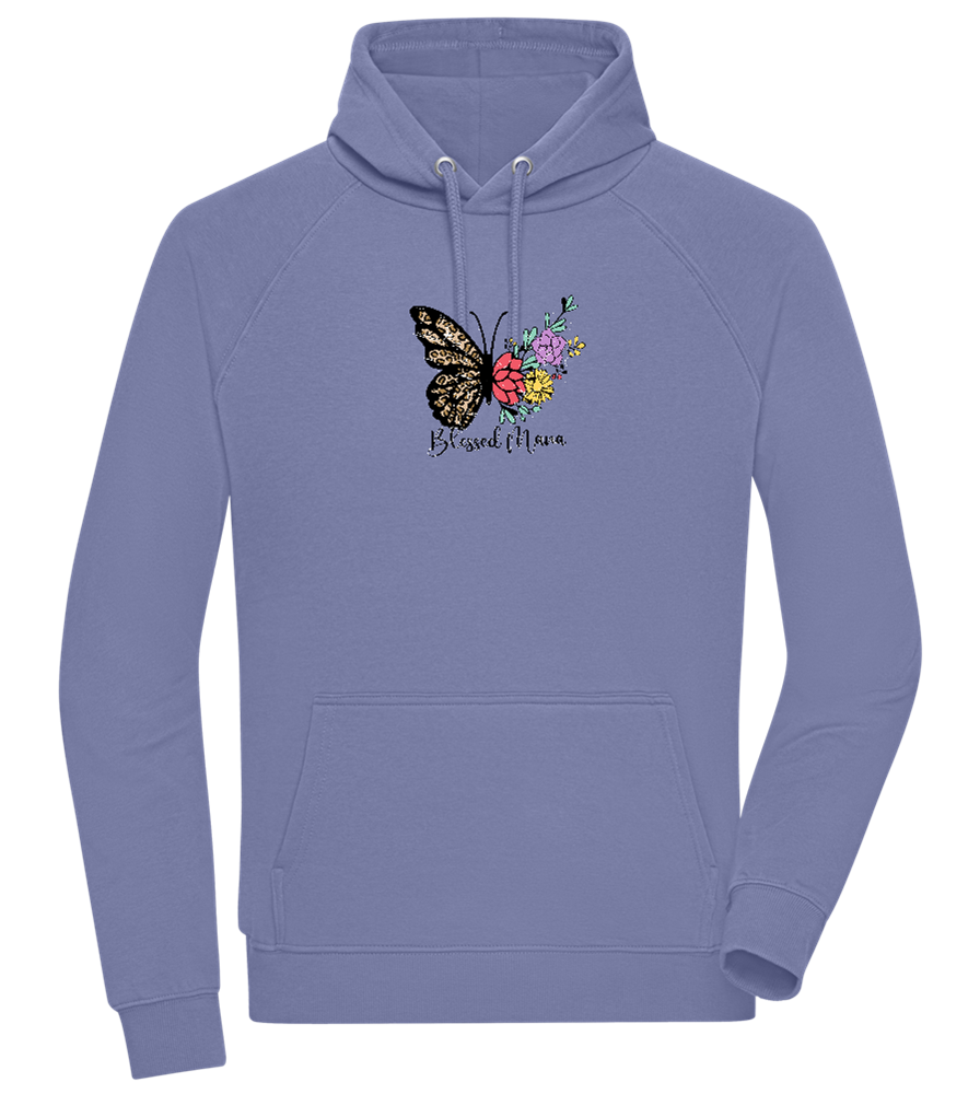 Blessed Mama Design - Comfort unisex hoodie_BLUE_front