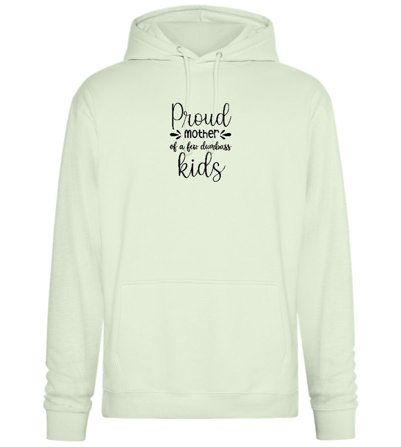 Proud Mother Design - Premium Essential Unisex Hoodie_CREAMY GREEN_front