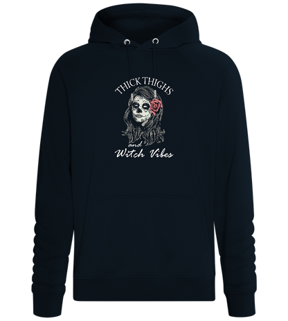 Witch Vibes Design - Comfort unisex hoodie_BLACK_front