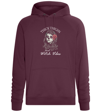 Witch Vibes Design - Comfort unisex hoodie_BORDEAUX_front