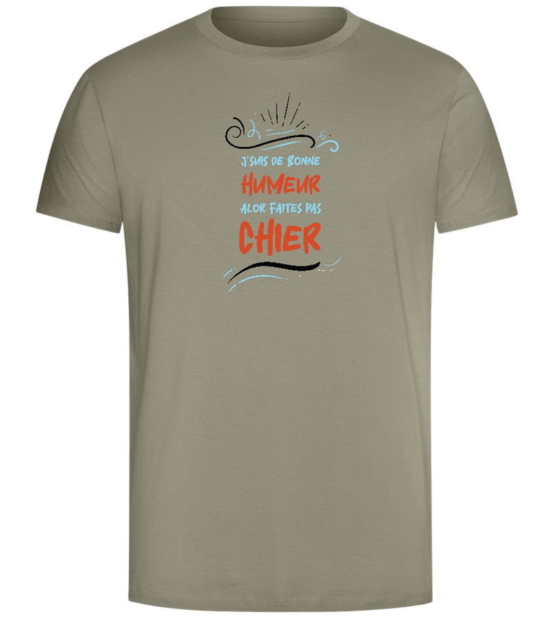 Good Mood Design - Comfort Unisex T-Shirt_KHAKI_front