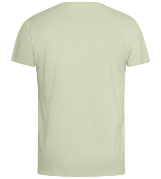 Abi Gemacht Leber Kaputt Design - Comfort men's fitted t-shirt_SILESTONE_back