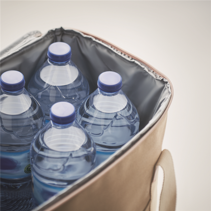 Large Cooler Bag in Canvas_BEIGE_DETAILEDIMAGE_back_4