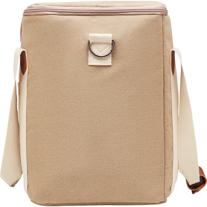 Large Cooler Bag in Canvas_BEIGE_DETAILEDIMAGE_front_2