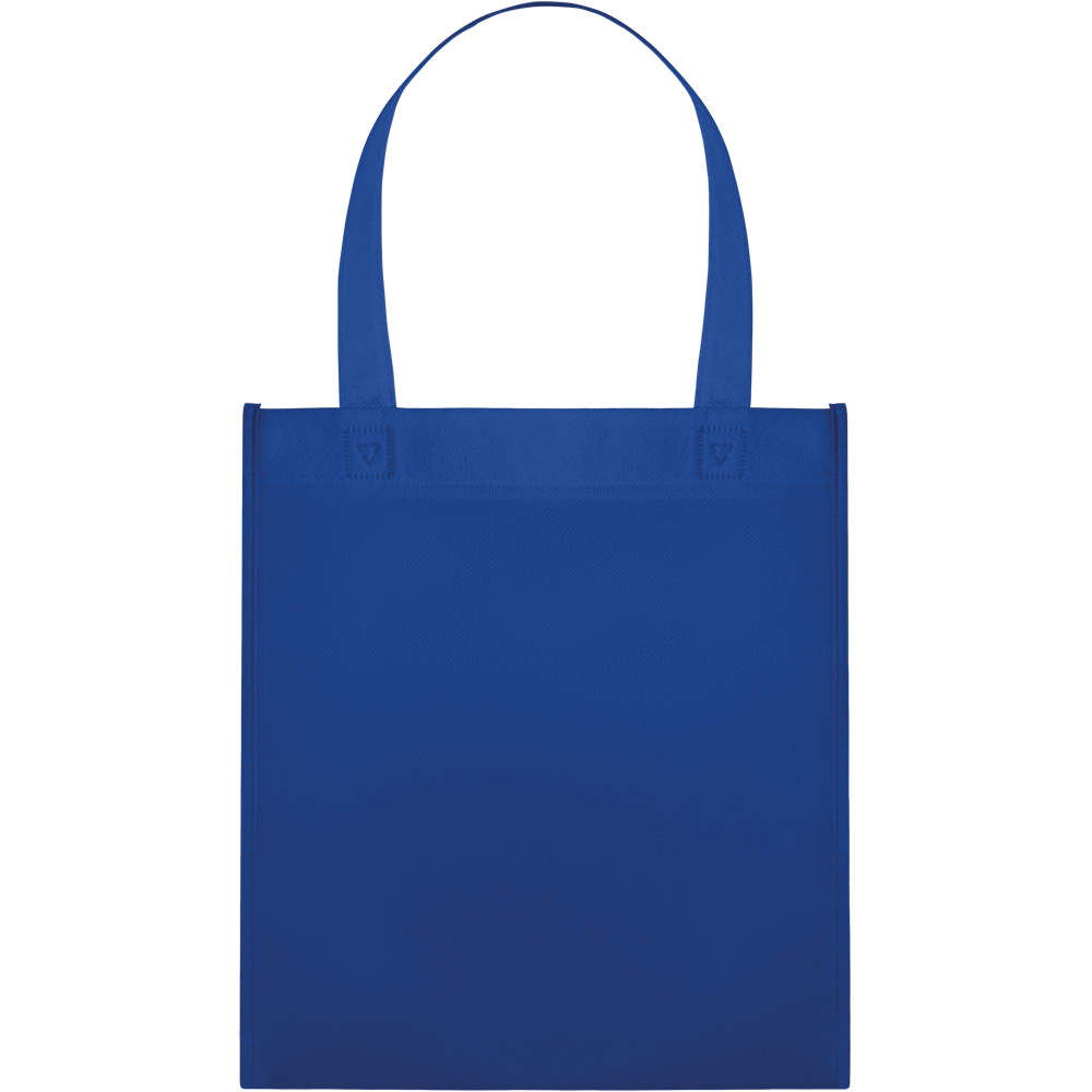 Heat-Sealed Nonwoven Shopping Bag_ROYAL BLUE_front
