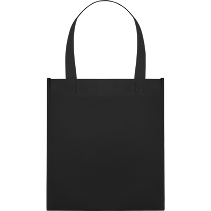 Heat-Sealed Nonwoven Shopping Bag_BLACK_back