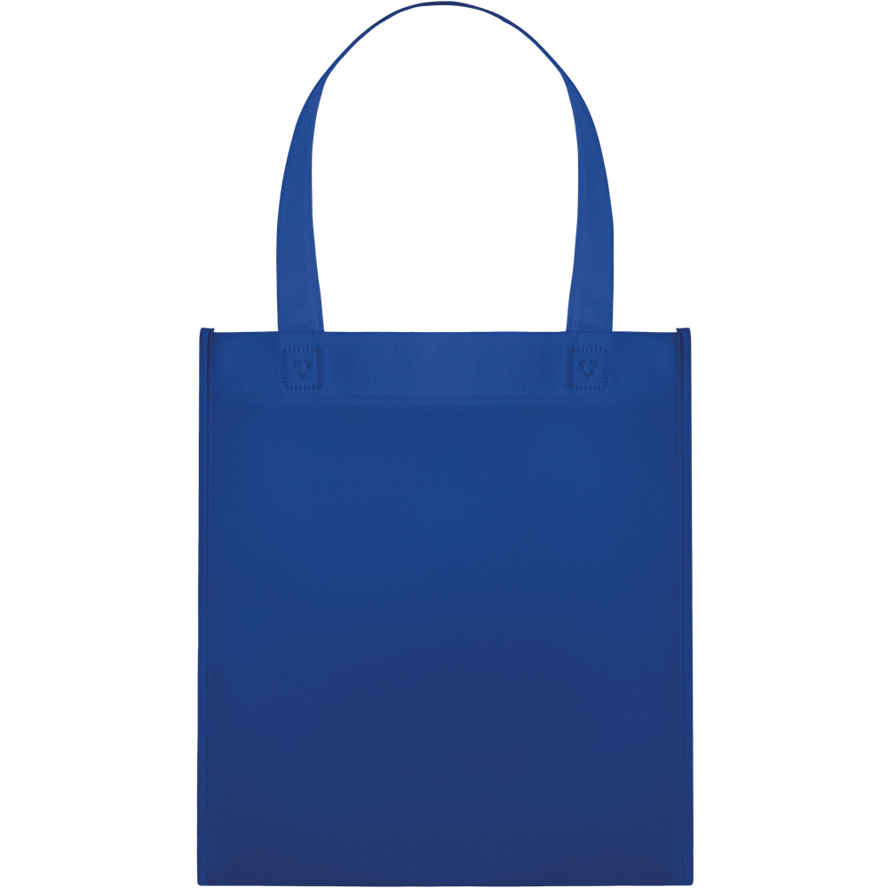 Heat-Sealed Nonwoven Shopping Bag_ROYAL BLUE_back