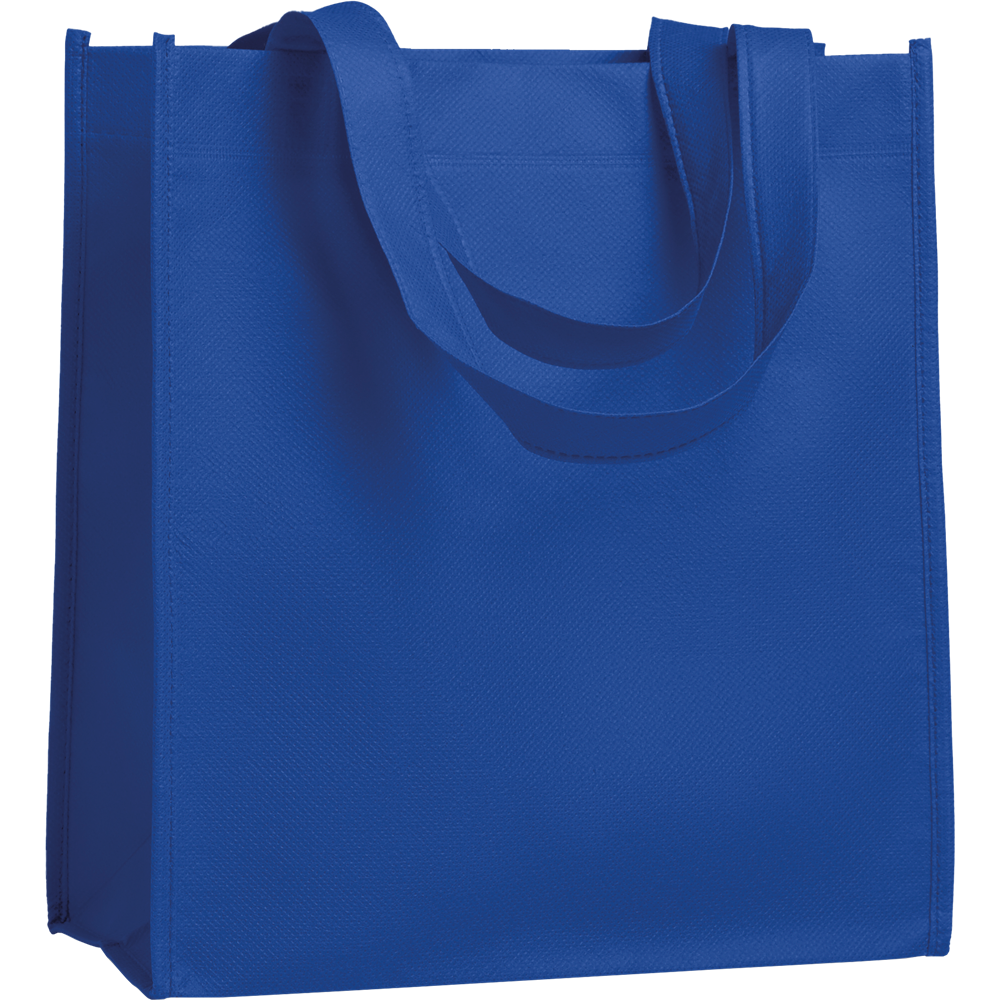 Heat-Sealed Nonwoven Shopping Bag_ROYAL BLUE_DETAILEDIMAGE_front_1