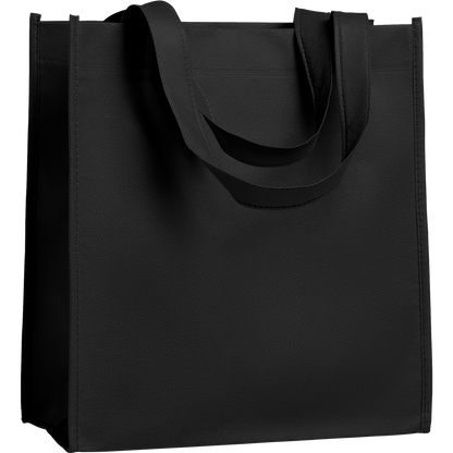 Heat-Sealed Nonwoven Shopping Bag_BLACK_DETAILEDIMAGE_front_1