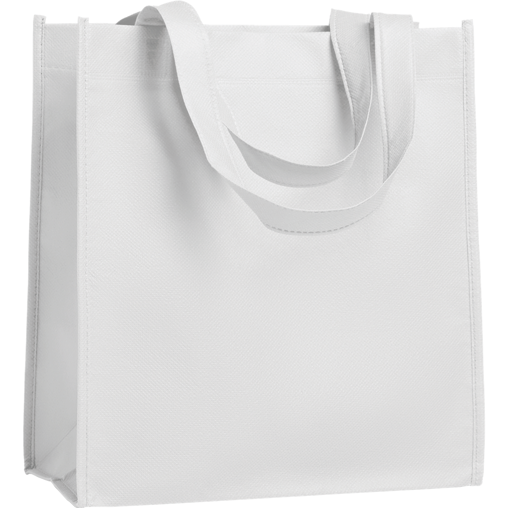 Heat-Sealed Nonwoven Shopping Bag_WHITE_DETAILEDIMAGE_front_1