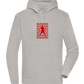 Soccer Celebration Design - Premium unisex hoodie_ORION GREY II_front