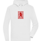 Soccer Celebration Design - Premium unisex hoodie_WHITE_front