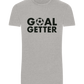 Goal Getter Design - Basic Unisex T-Shirt_ORION GREY_front