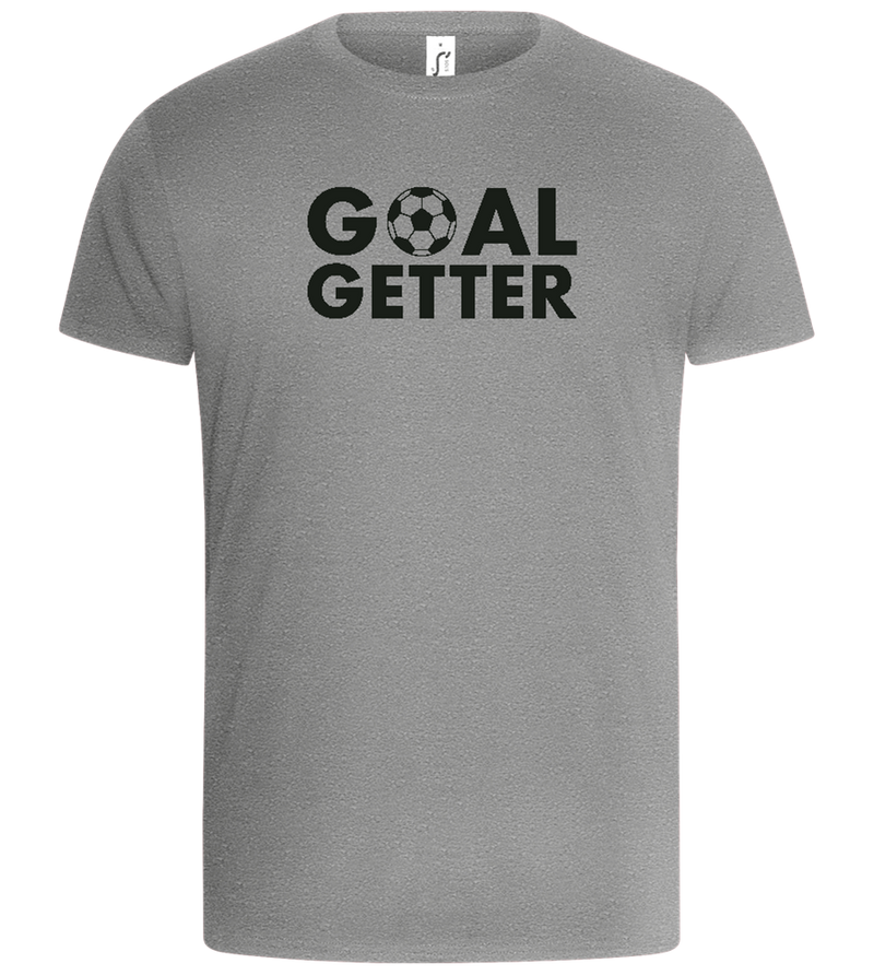 Goal Getter Design - Basic Unisex T-Shirt_ORION GREY_front