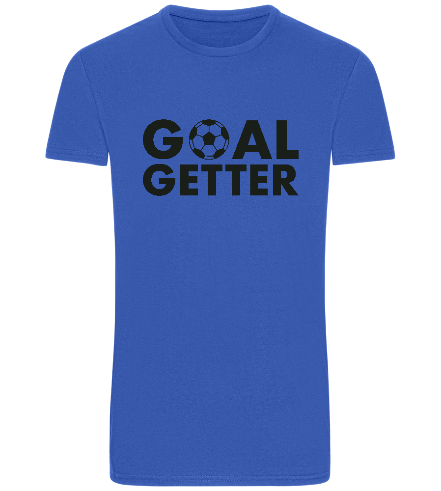 Goal Getter Design - Basic Unisex T-Shirt_ROYAL_front