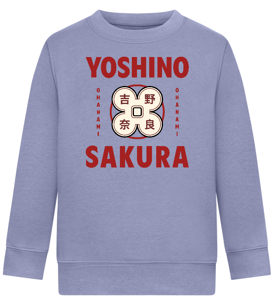 Yoshino Sakura Design - Comfort Kids Sweater_BLUE_front