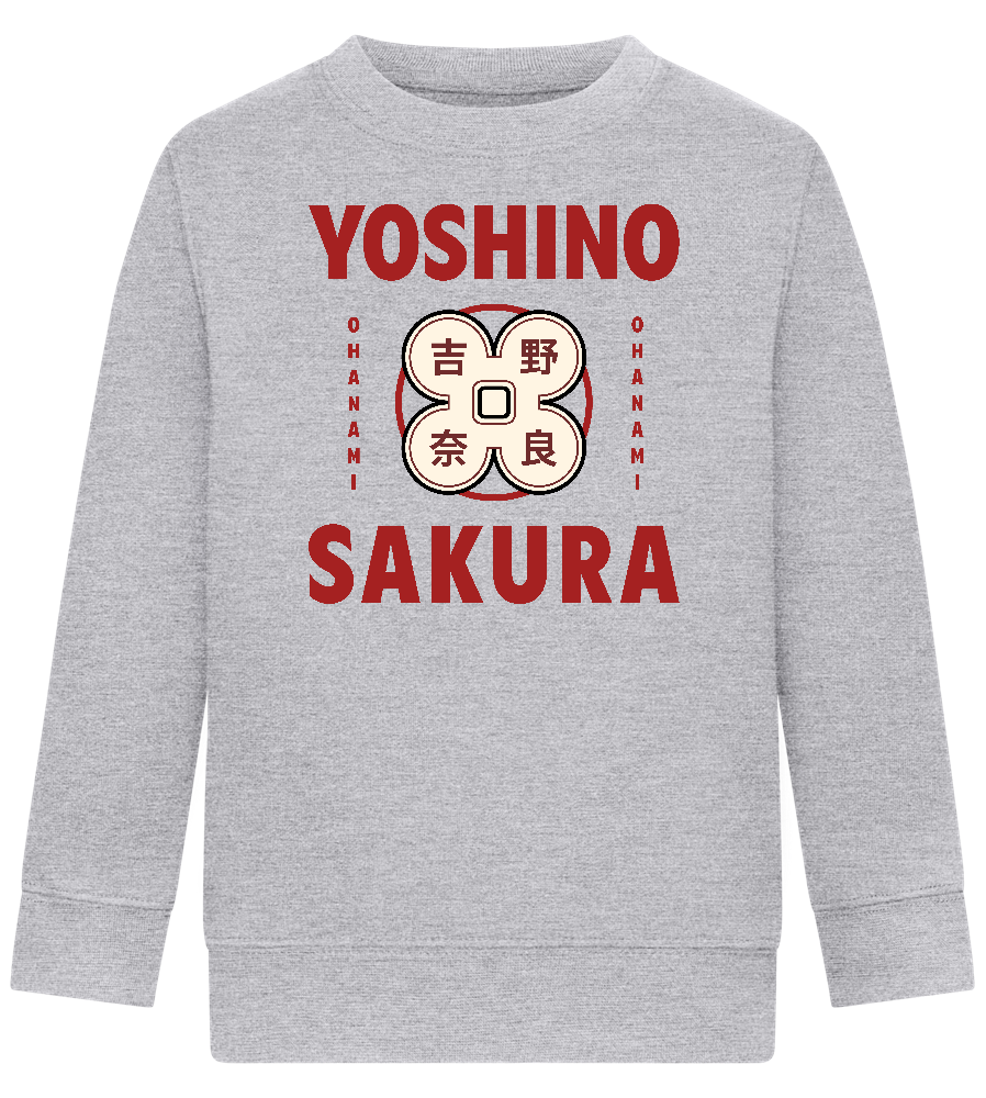 Yoshino Sakura Design - Comfort Kids Sweater_ORION GREY II_front