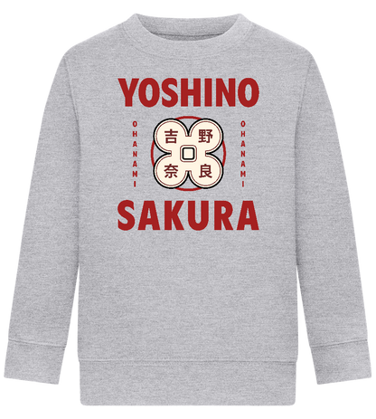 Yoshino Sakura Design - Comfort Kids Sweater_ORION GREY II_front