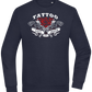 Tattoo Love Death Design - Comfort Essential Unisex Sweater_FRENCH NAVY_front