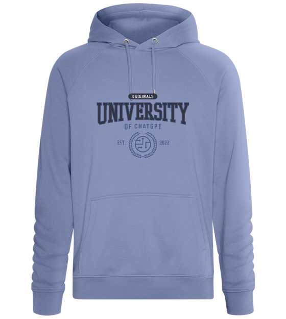 Logo University Design - Comfort unisex hoodie_BLUE_front