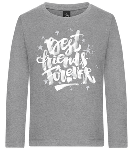 Graffiti BFF Design - Premium kids long sleeve t-shirt