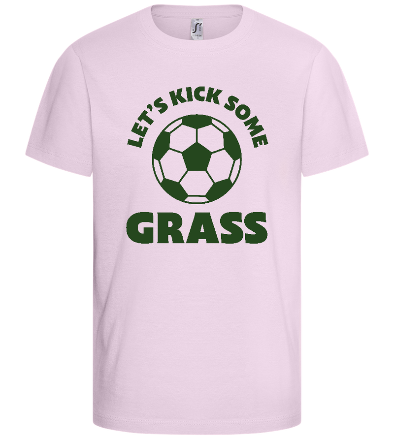 Let's Kick Some Design - Comfort kids fitted t-shirt_LIGHT PINK_front