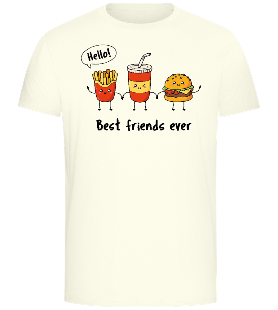 Best Friends Ever Design - Comfort Unisex T-Shirt_ECRU_front