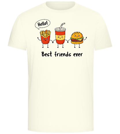 Best Friends Ever Design - Comfort Unisex T-Shirt_ECRU_front