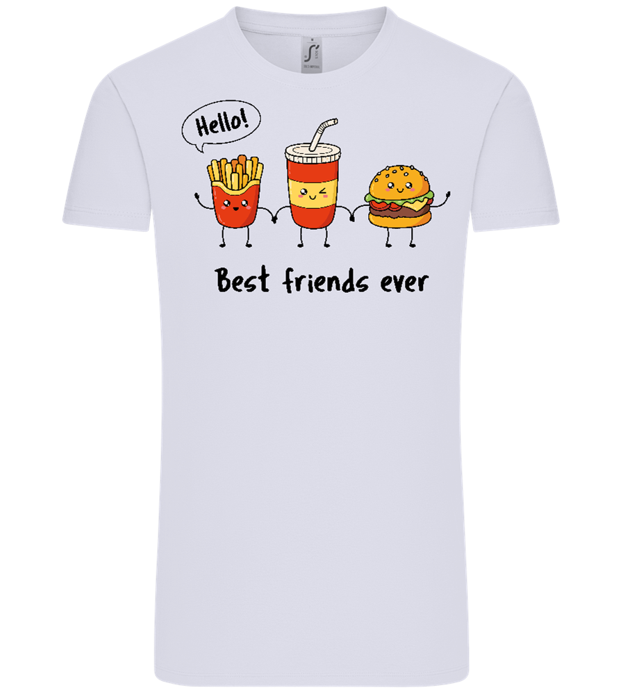 Best Friends Ever Design - Comfort Unisex T-Shirt_LILAK_front