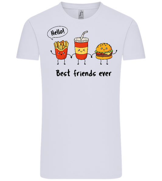 Best Friends Ever Design - Comfort Unisex T-Shirt_LILAK_front