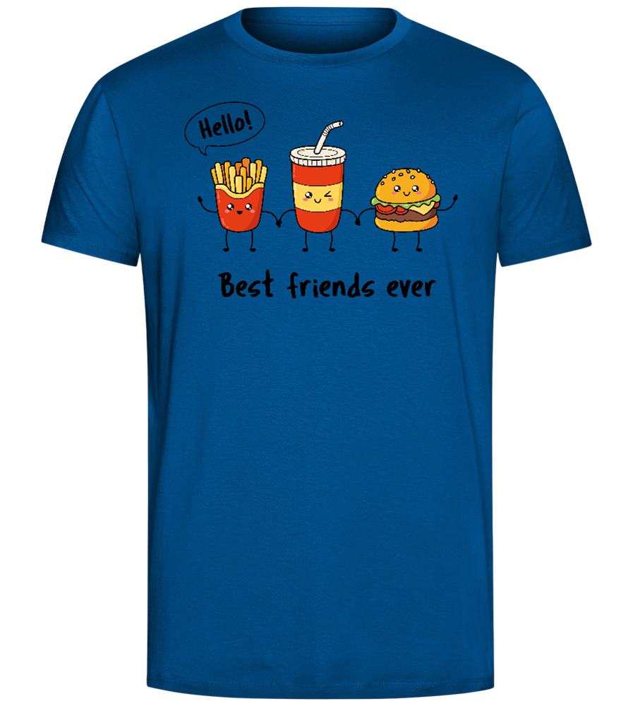 Best Friends Ever Design - Comfort Unisex T-Shirt_ROYAL_front