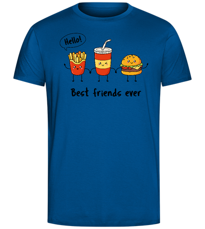 Best Friends Ever Design - Comfort Unisex T-Shirt_ROYAL_front