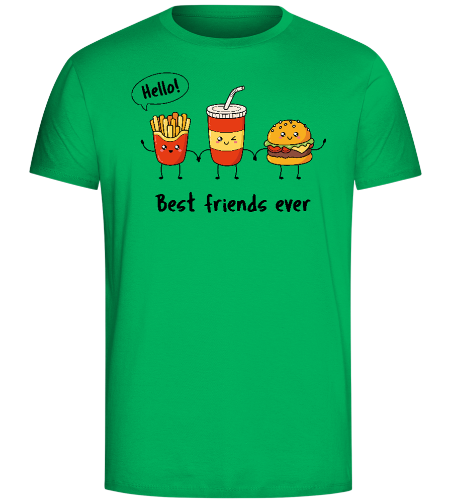 Best Friends Ever Design - Comfort Unisex T-Shirt_SPRING GREEN_front