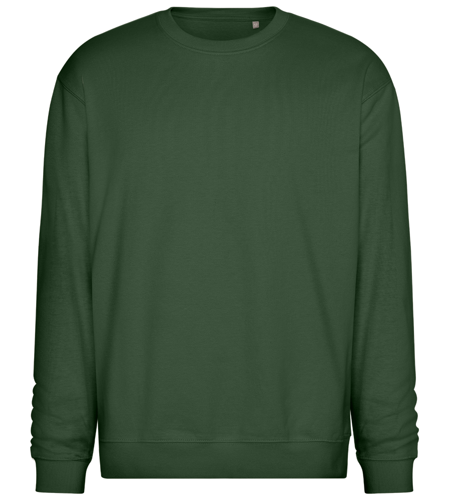 Itadakimasu Design - Comfort Essential Unisex Sweater_GREEN BOTTLE_front