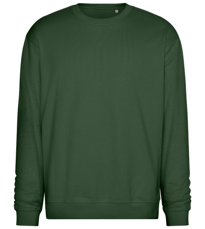 Itadakimasu Design - Comfort Essential Unisex Sweater_GREEN BOTTLE_front