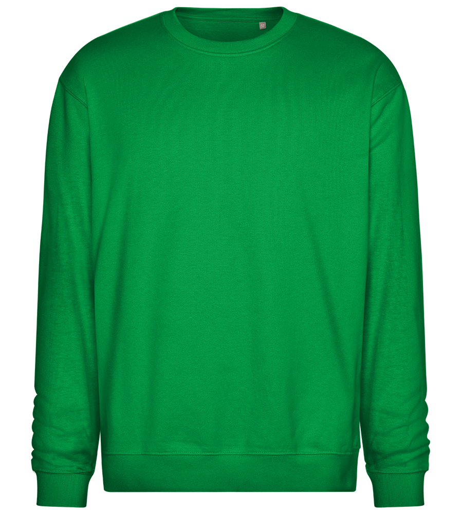 Itadakimasu Design - Comfort Essential Unisex Sweater_MEADOW GREEN_front