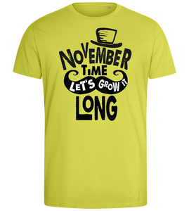 November Growth Design - Comfort men's fitted t-shirt