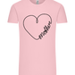 Heart Mother Design - Comfort Unisex T-Shirt_CANDY PINK_front