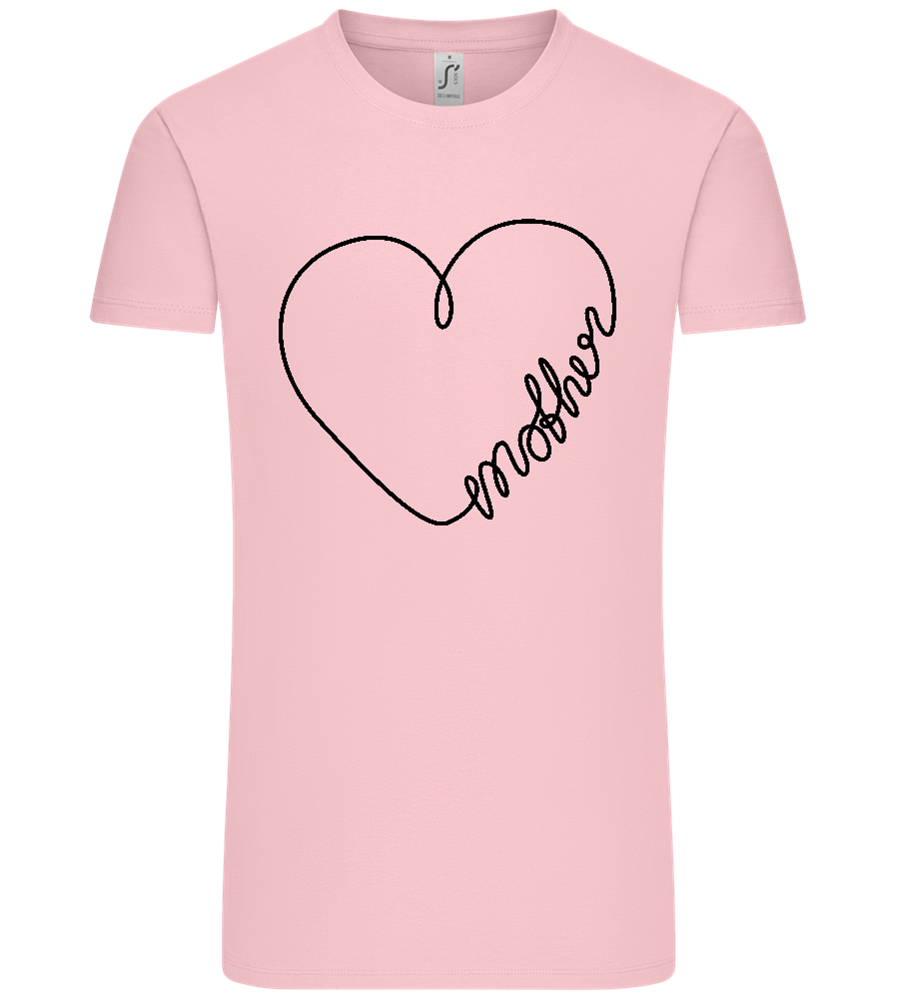 Heart Mother Design - Comfort Unisex T-Shirt_CANDY PINK_front