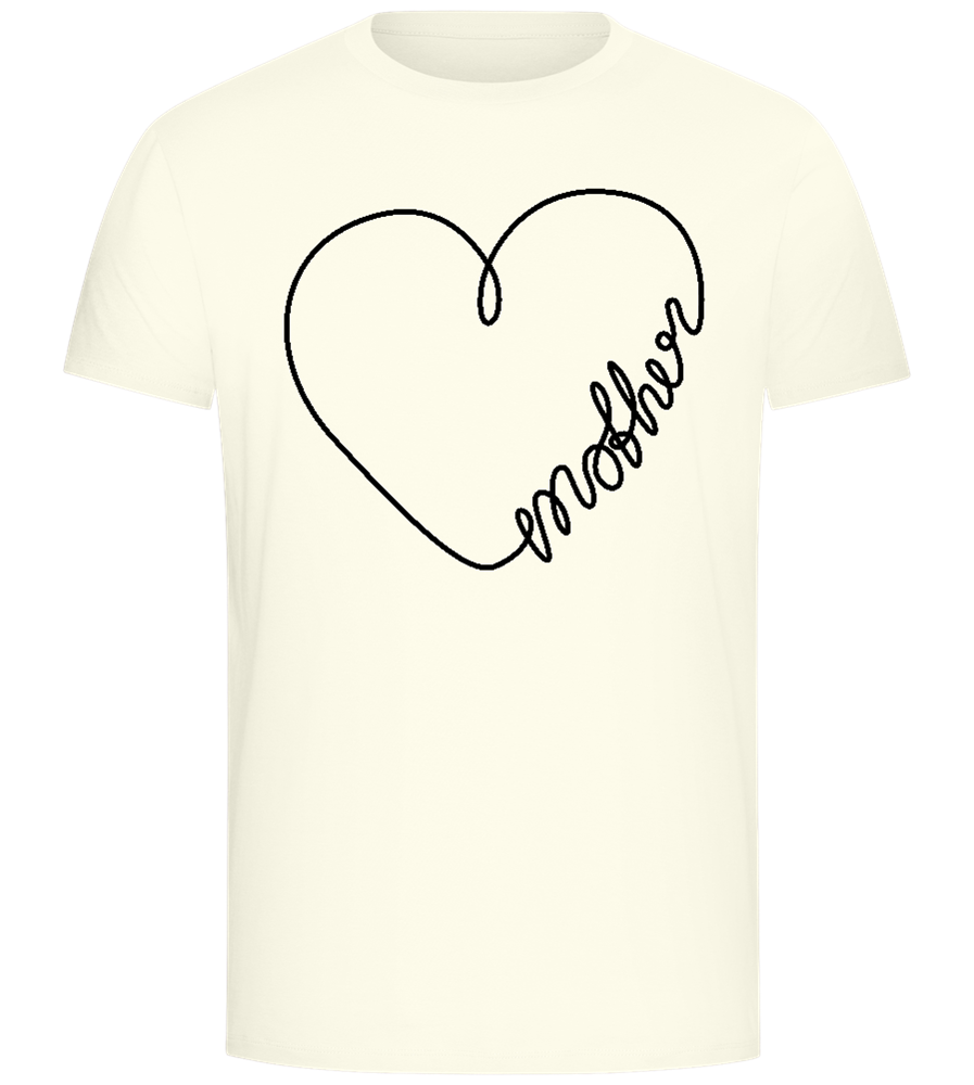 Heart Mother Design - Comfort Unisex T-Shirt_ECRU_front