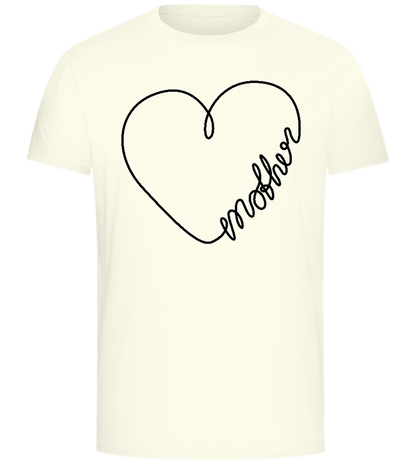 Heart Mother Design - Comfort Unisex T-Shirt_ECRU_front