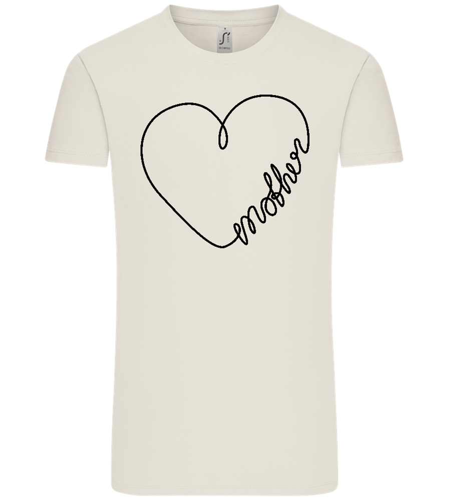 Heart Mother Design - Comfort Unisex T-Shirt_ECRU_front