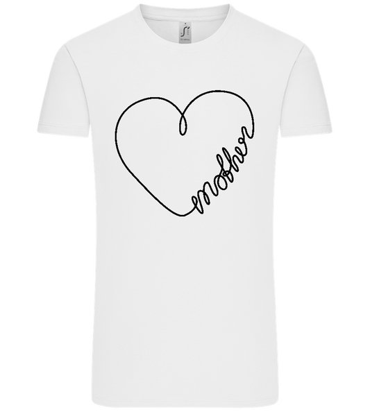 Heart Mother Design - Comfort Unisex T-Shirt_WHITE_front