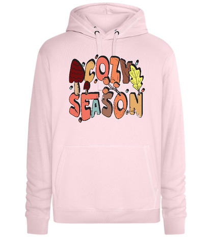 Cozy Season Design - Premium unisex hoodie_LIGHT PEACH ROSE_front