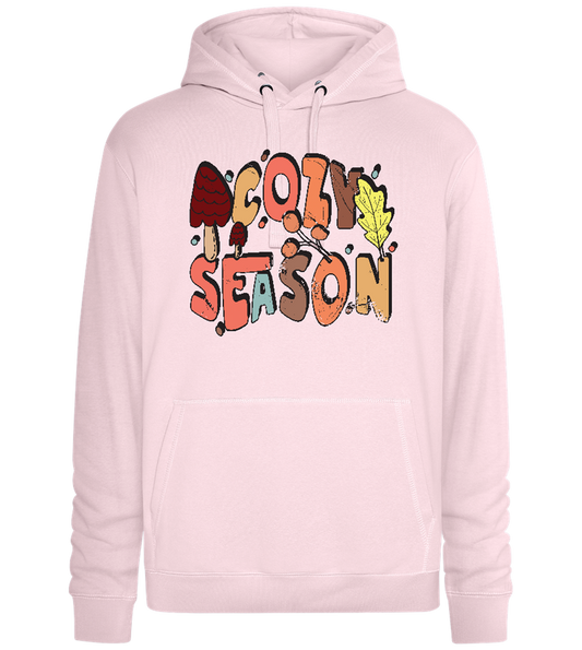 Cozy Season Design - Premium unisex hoodie_LIGHT PEACH ROSE_front