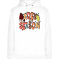 Cozy Season Design - Premium unisex hoodie_WHITE_front