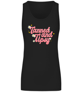 Tanned and Tipsy Design - Comfort women's tank top