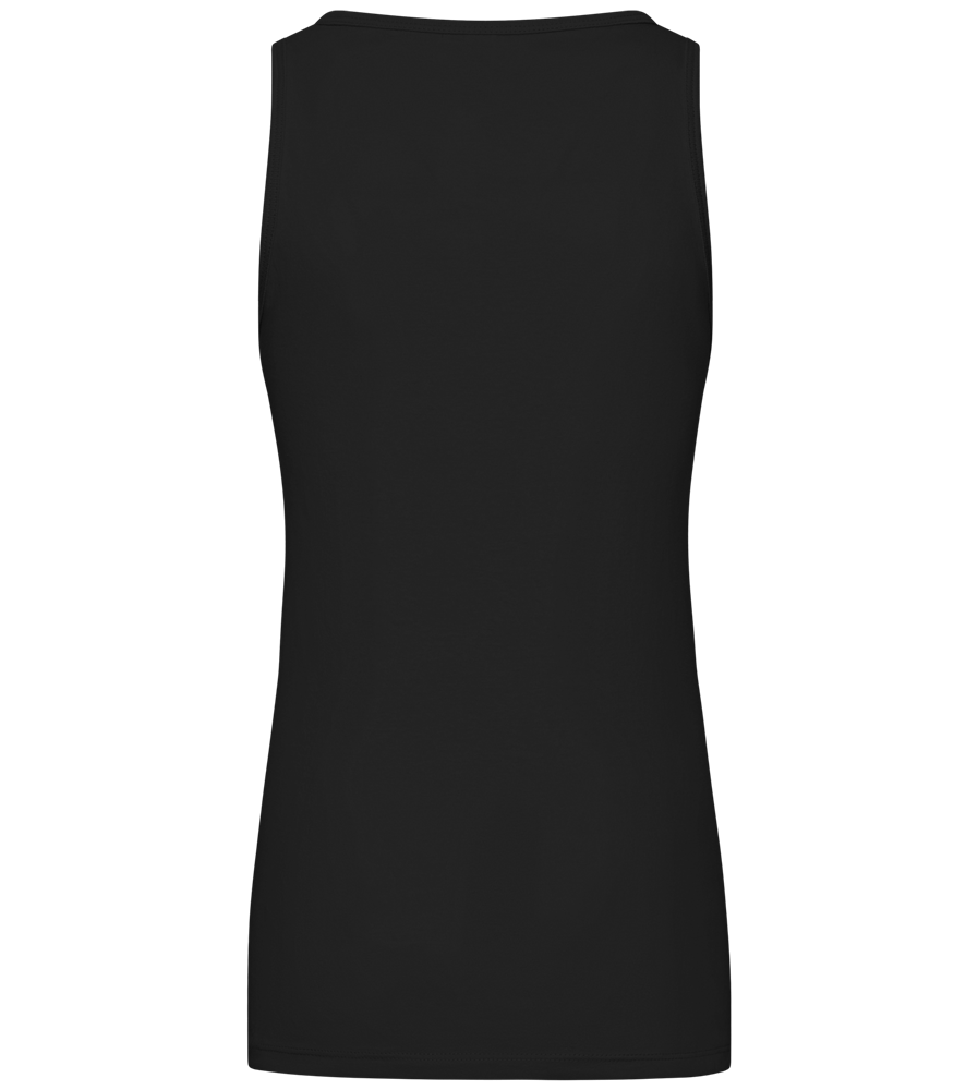 Tanned and Tipsy Design - Comfort women's tank top_DEEP BLACK_back