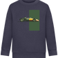 Retro F1 Design - Comfort Kids Sweater_FRENCH NAVY_front